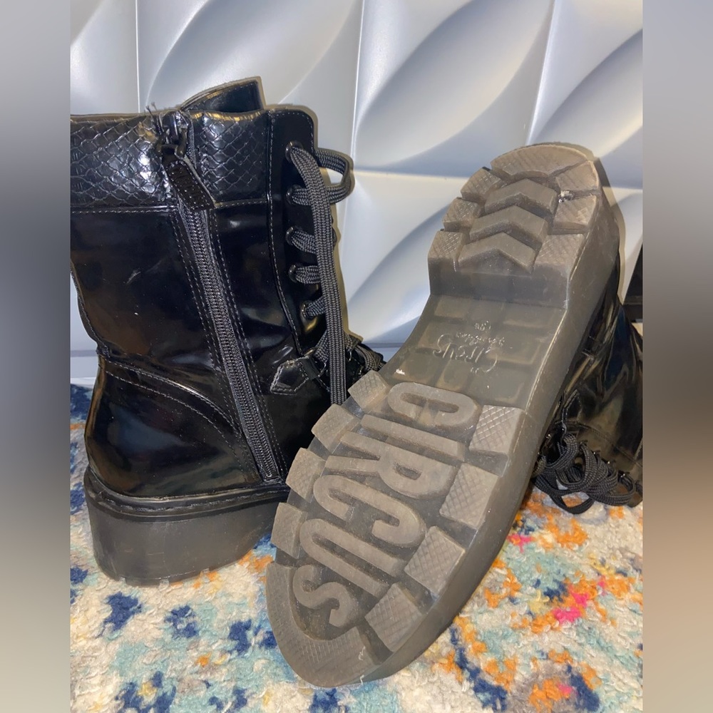 Brand New Patent leather combat boots - Picture 2 of 3